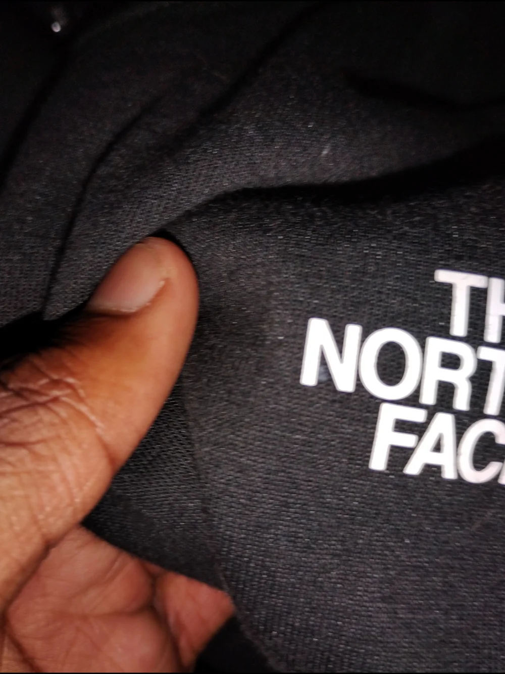 Y2k The North Face Mens Black Hooded Zip Jacket